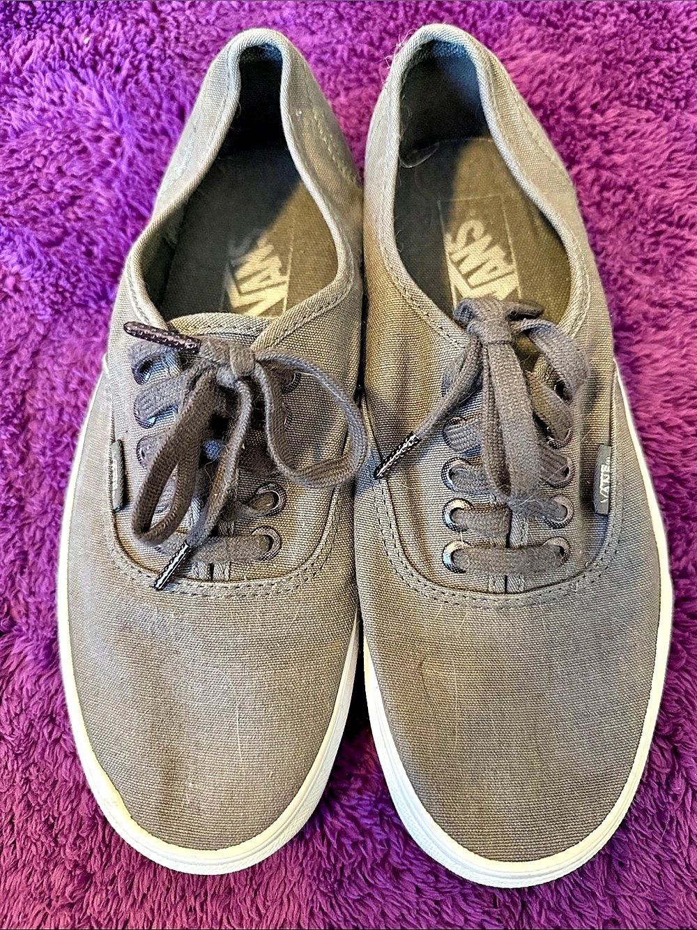 Vans Era Canvas Sneakers Gray US 8
